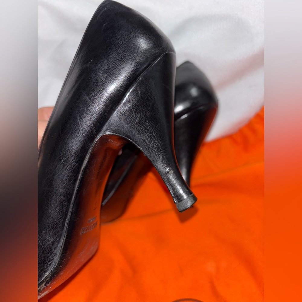 Hermes Black Heels Size 7 - Picture 6 of 9